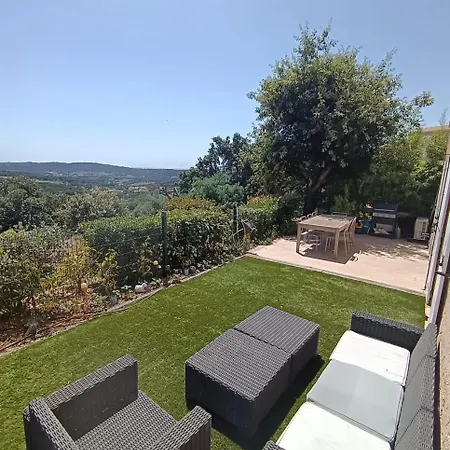 公寓 Village - Panoramic Sea And Hill View, Private Garden & Serenity 拉马蒂埃勒