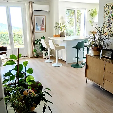 Village - Panoramic Sea And Hill View, Private Garden & Serenity 公寓 *