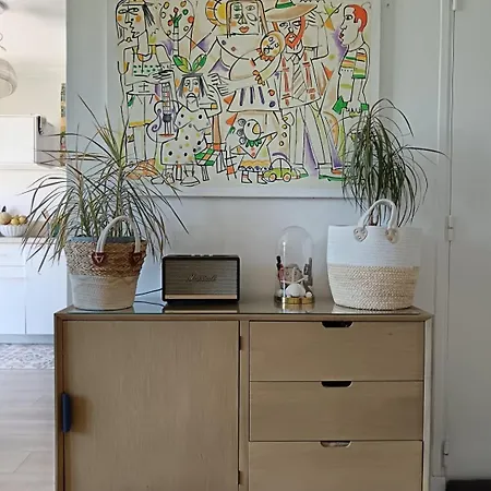 公寓 Village - Panoramic Sea And Hill View, Private Garden & Serenity *