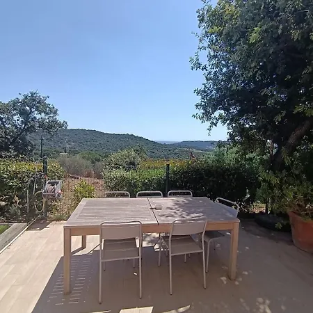 Village - Panoramic Sea And Hill View, Private Garden & Serenity 公寓 拉马蒂埃勒